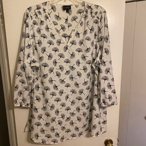 Lane Bryant white blouse